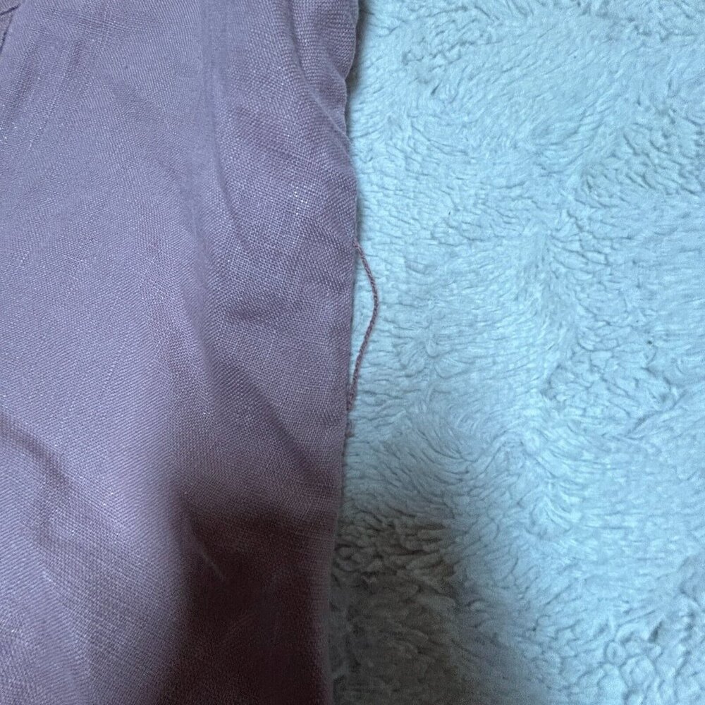 Chico's Womens Button Front Basic Shirt Jacket La… - image 8